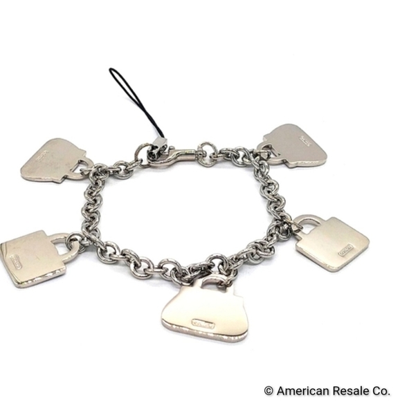 $98 Rare COACH Multi Mini Purse Handbag Bracelet Lanyard Trigger Snap Keychain - Picture 4 of 6